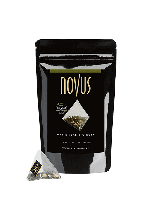 white pear ginger tea novus tea #27511