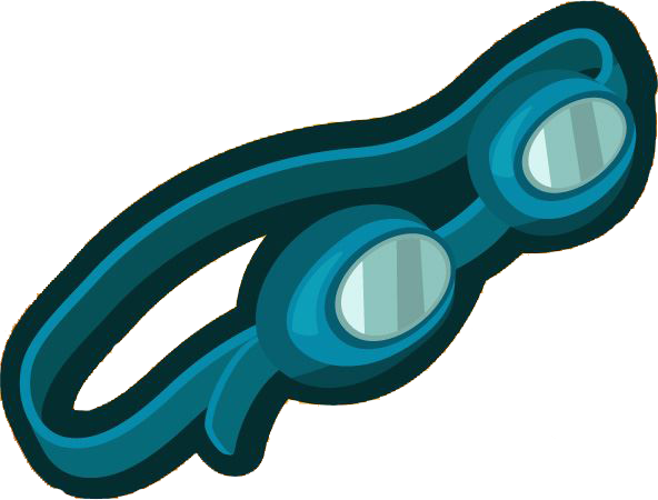 image swimming goggles clipart #38597