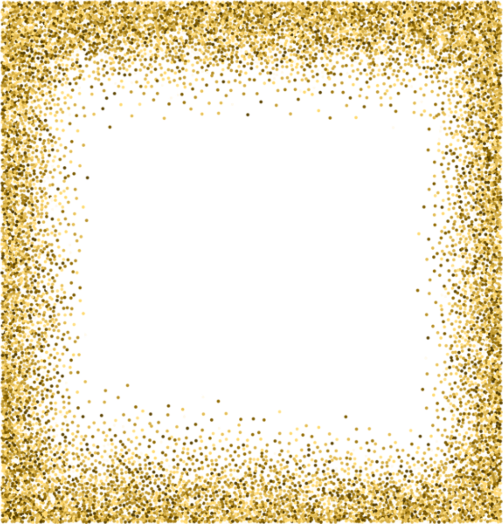 gold glitter, collection transparent glitter background #25159