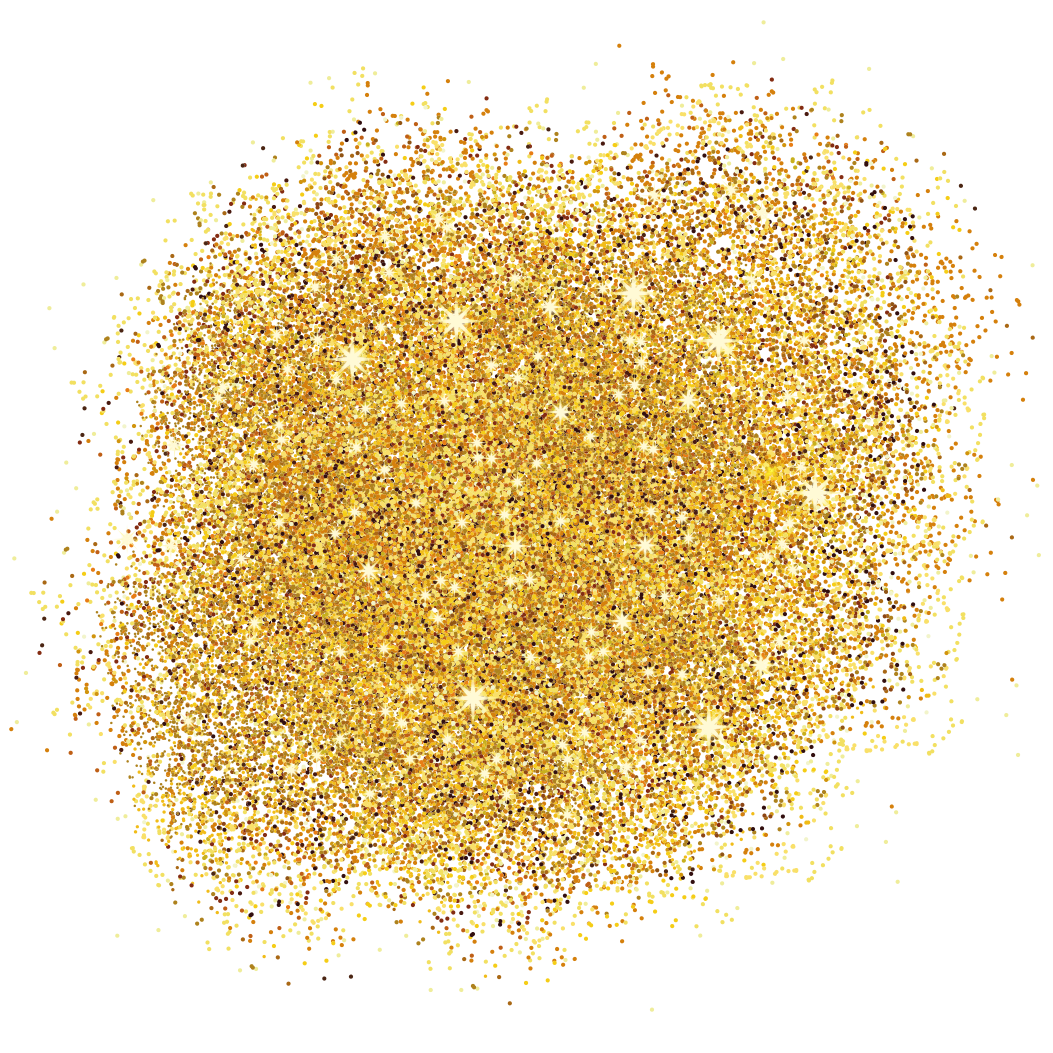 gold glitter, glitter postal pranks #25161