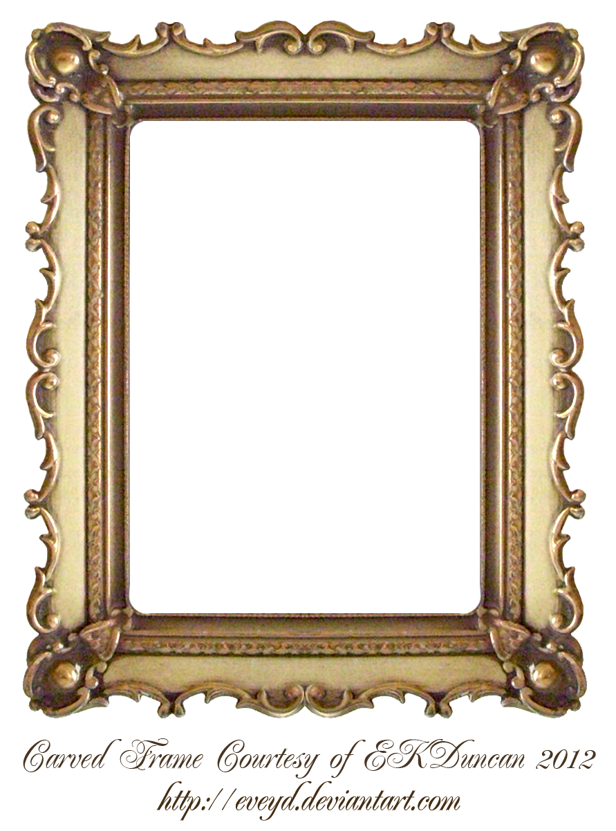 carved gold frame ekduncan eveyd deviantart #25119