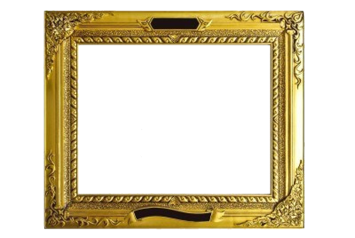 flowerspng fabulous gold frame #25112