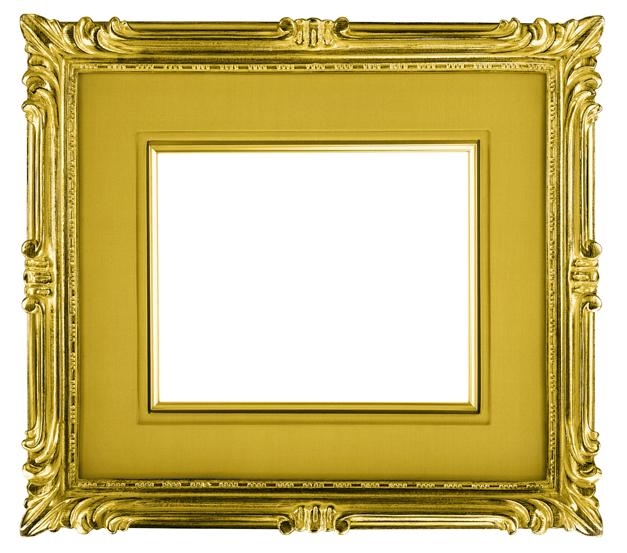 gold frame landscape transparent png stickpng #25124