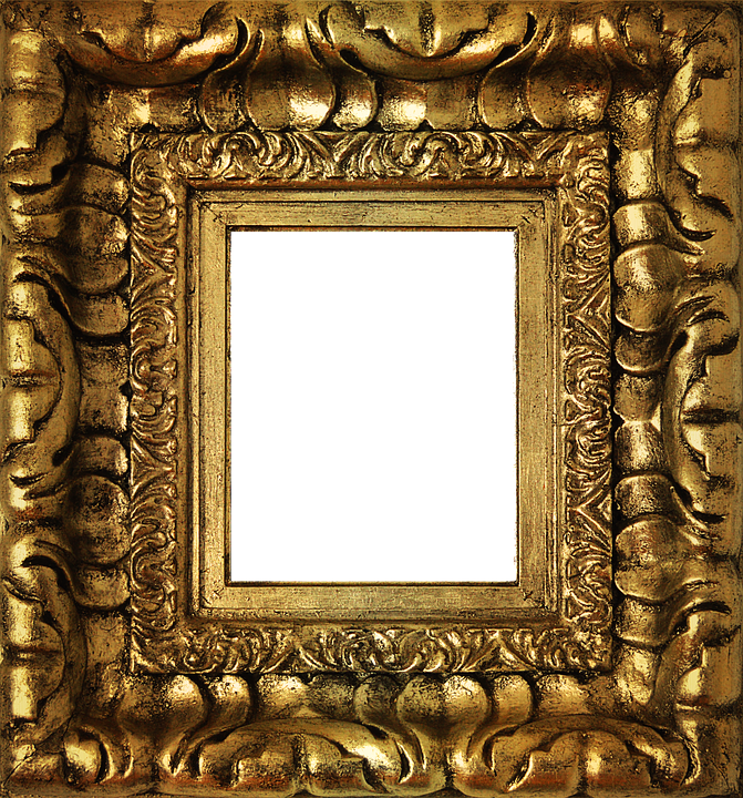 gold frame, png golden frame gold box photo pixabay #25120