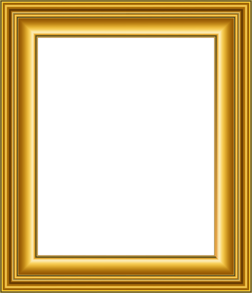 old gold frame transparent png image gallery #25138