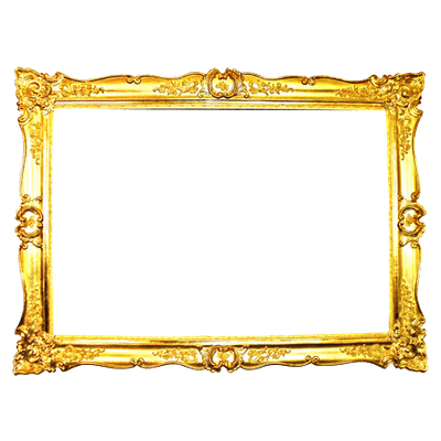 ornate gold frame transparent png stickpng #25129