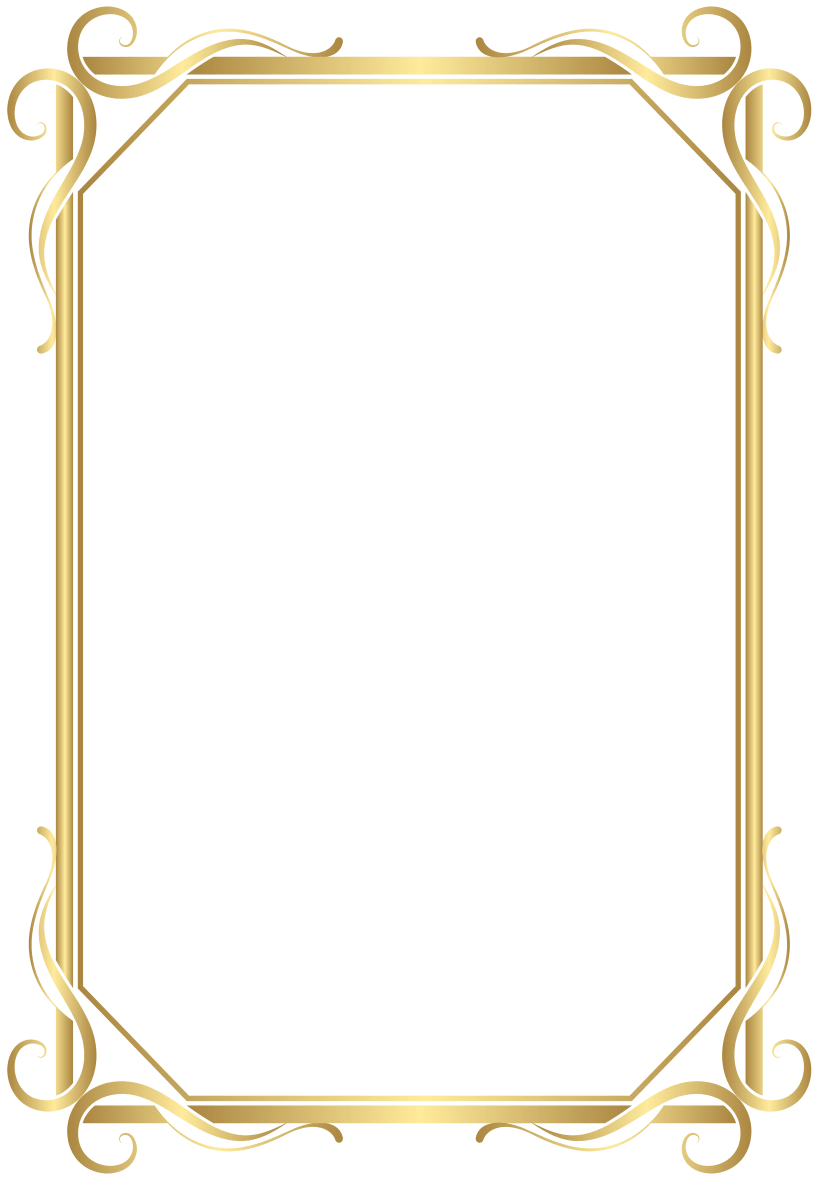 golden border, png photo frames borders amtframe #31142