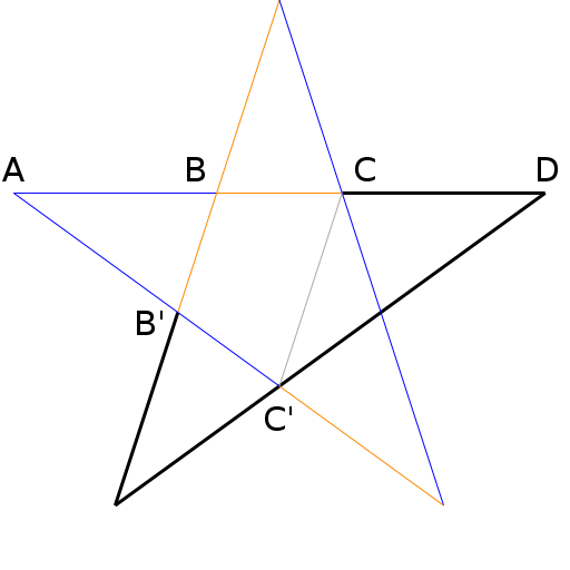 file golden ratio pentagram svg wikimedia commons #30811