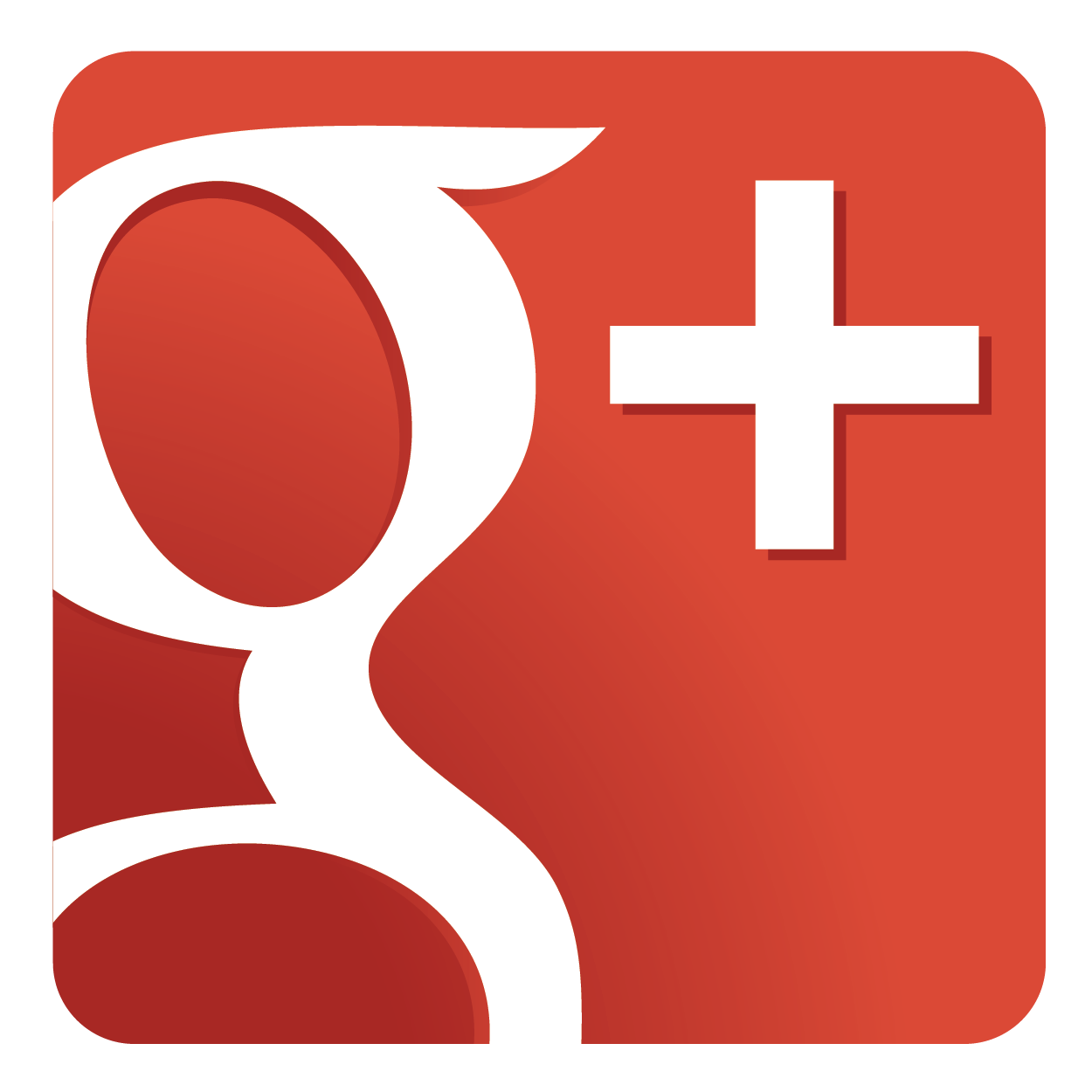 google plus square social logo png #2605