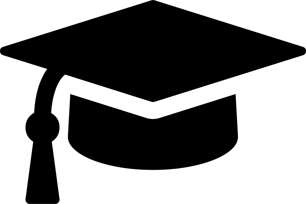 graduation cap svg png icon download #34179