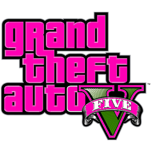 Pink GTA Five V #7207