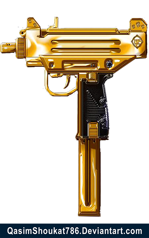 gold trap machine gun png qasimshoukat #14062