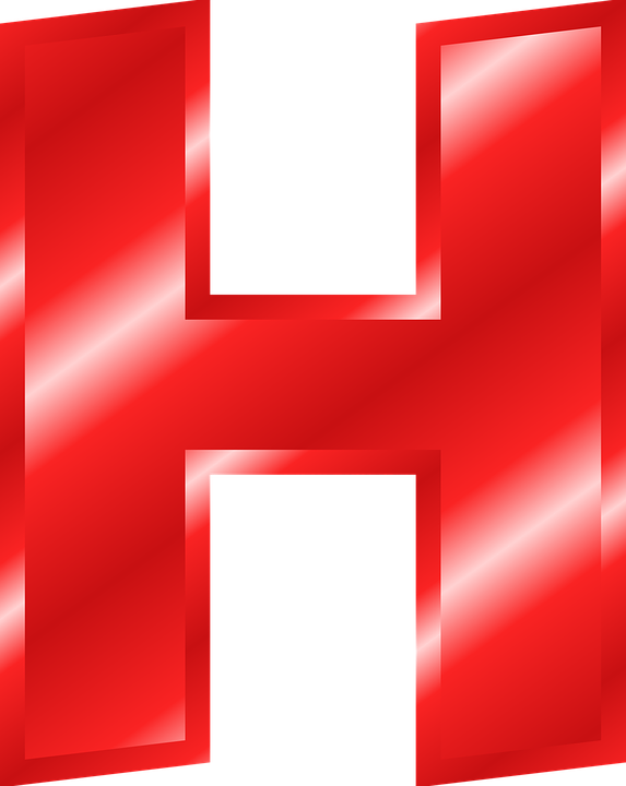 h letter alphabet abc vector graphic pixabay #36989