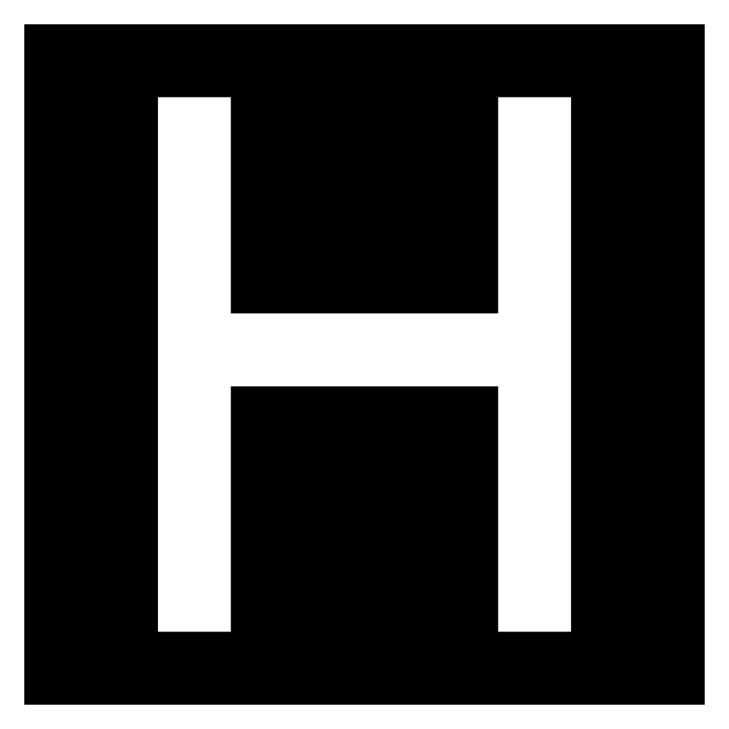h letter file letter white black square svg wikimedia
