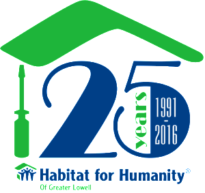 habitat for humanity 25 years png logo #5517