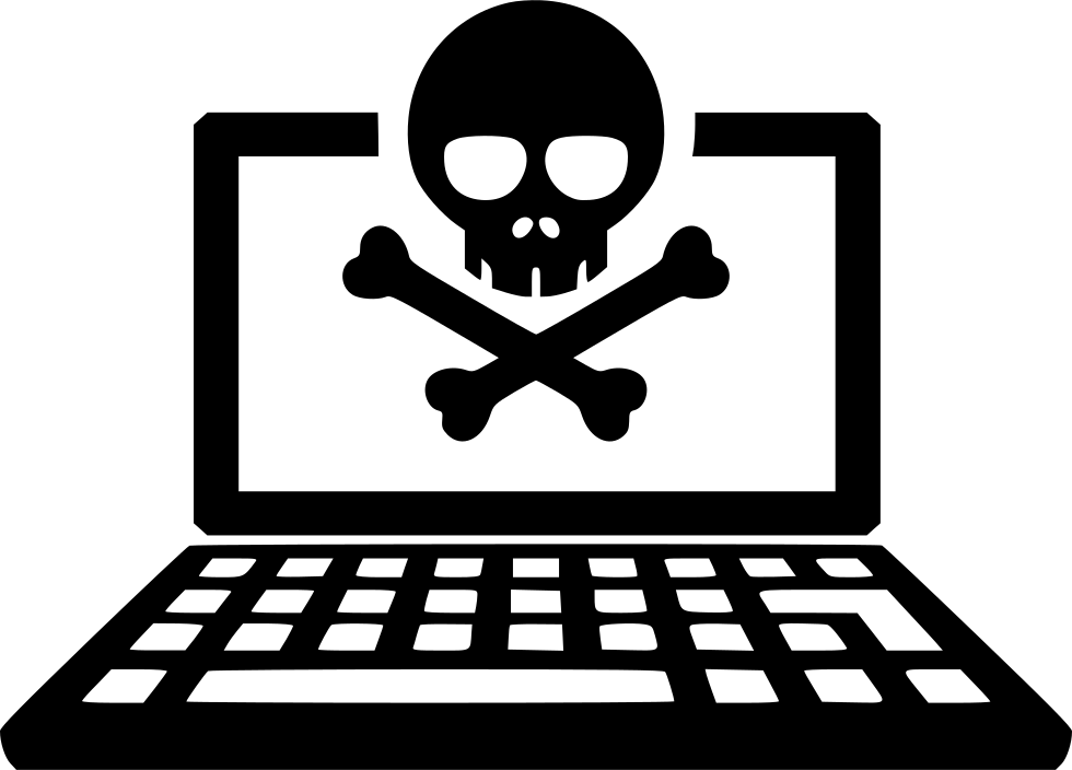 hacked laptop hacker svg png icon download #25895