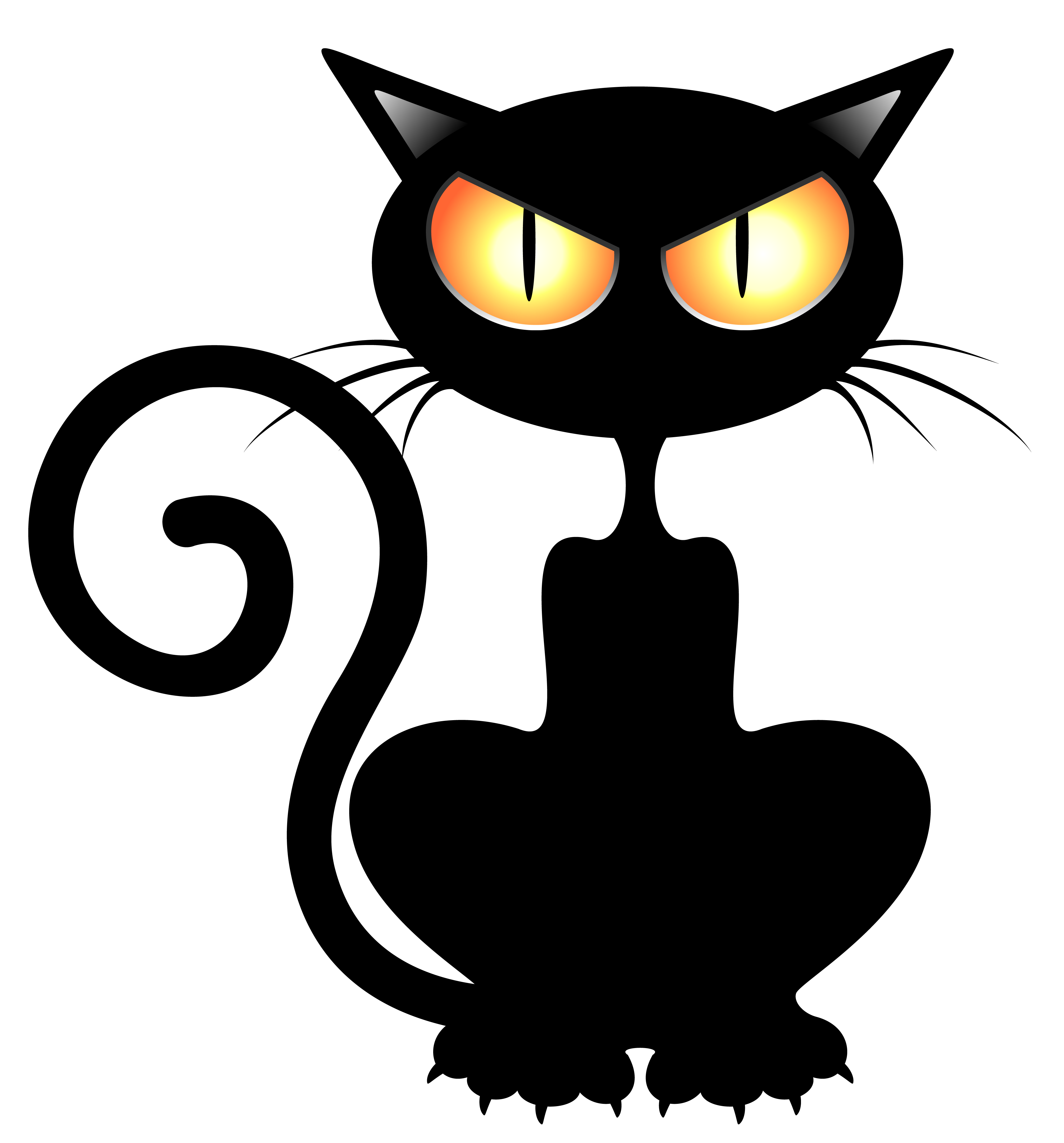 halloween cat clip art clip art #27400