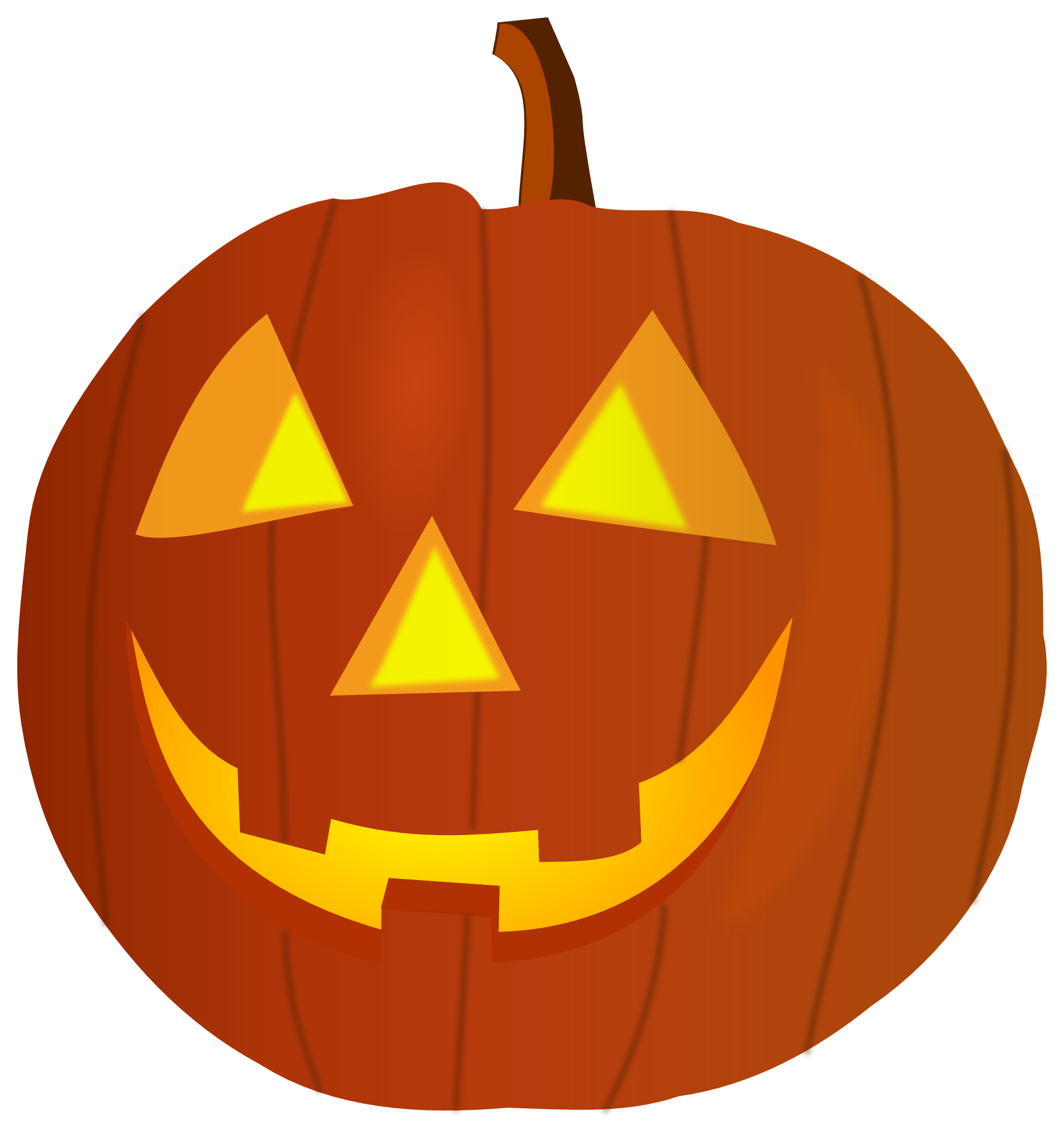 halloween, clipartist clip art citrouille pumpkin art #27423