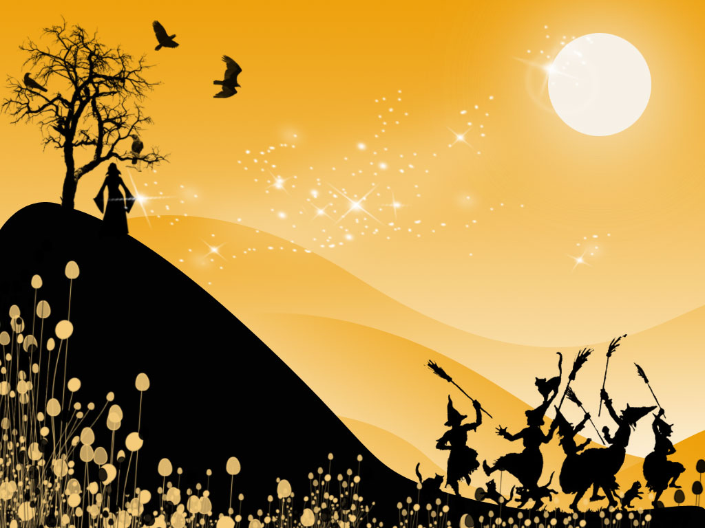 halloween background, ppt garden october #27424