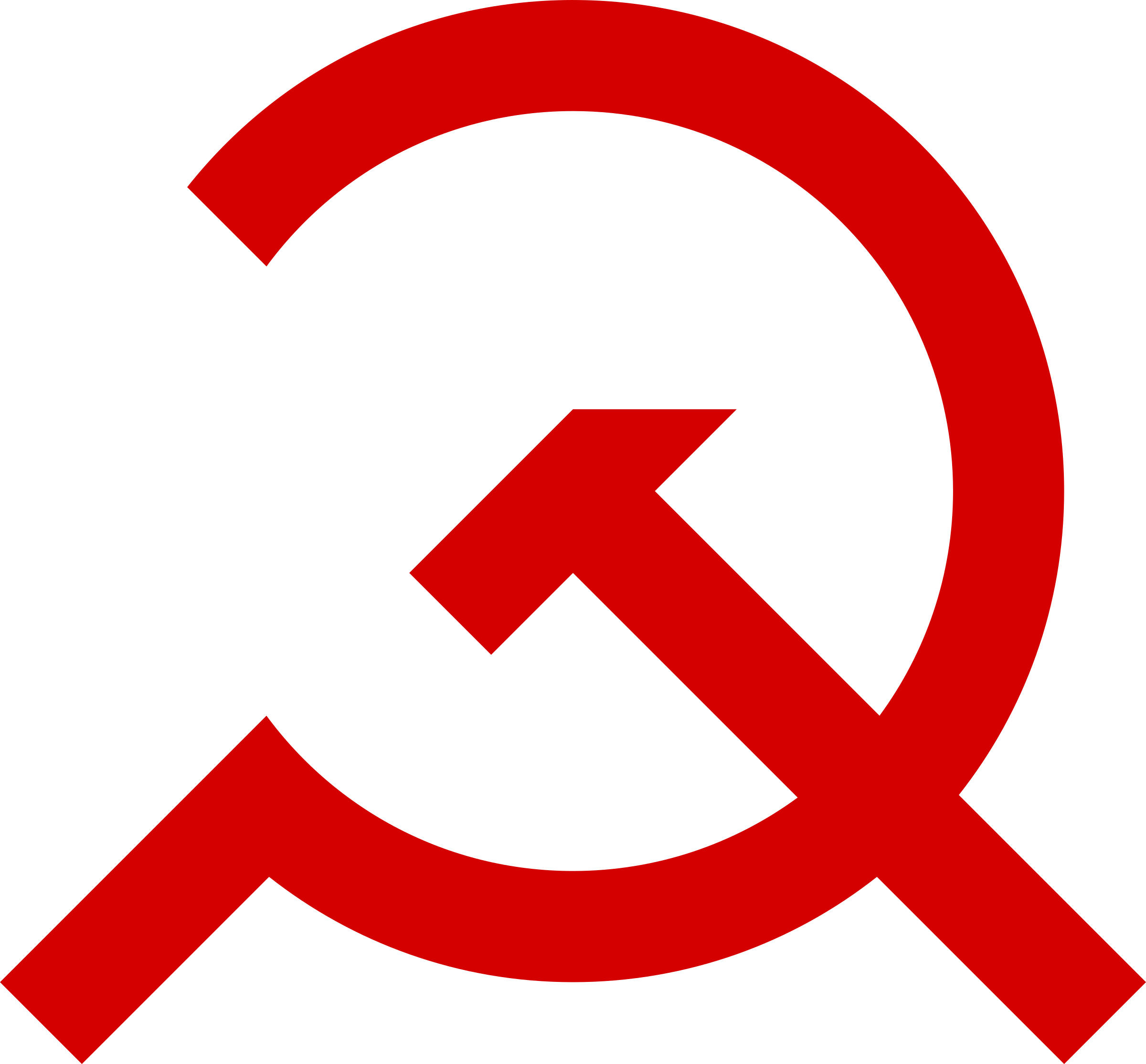 clipart hammer and sickle #26390