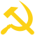 yellow hammer and sickle of flag acadia png #26404