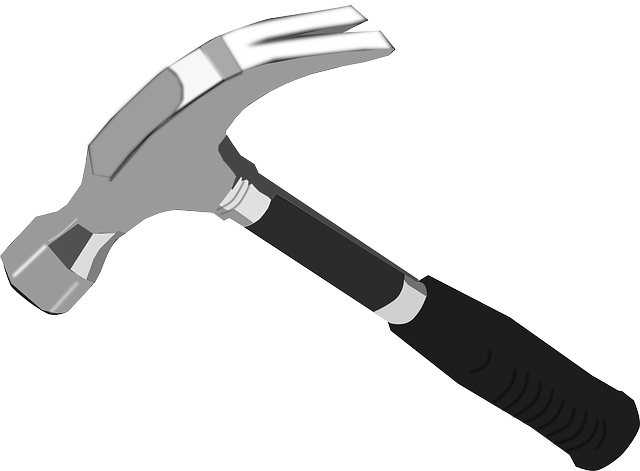 vector graphic hammer build tool handyman #25404