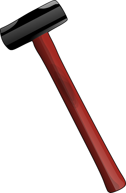 vector graphic hammer sledgehammer sledge #25420