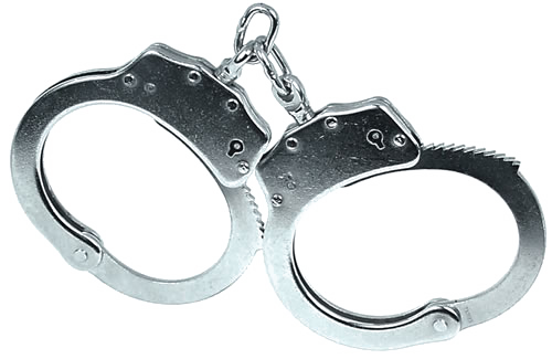 stainless steel handcuffs png icon #29589