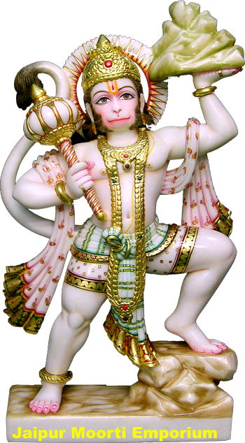 hanuman, marble statue manufacturer and supplier customized #20559