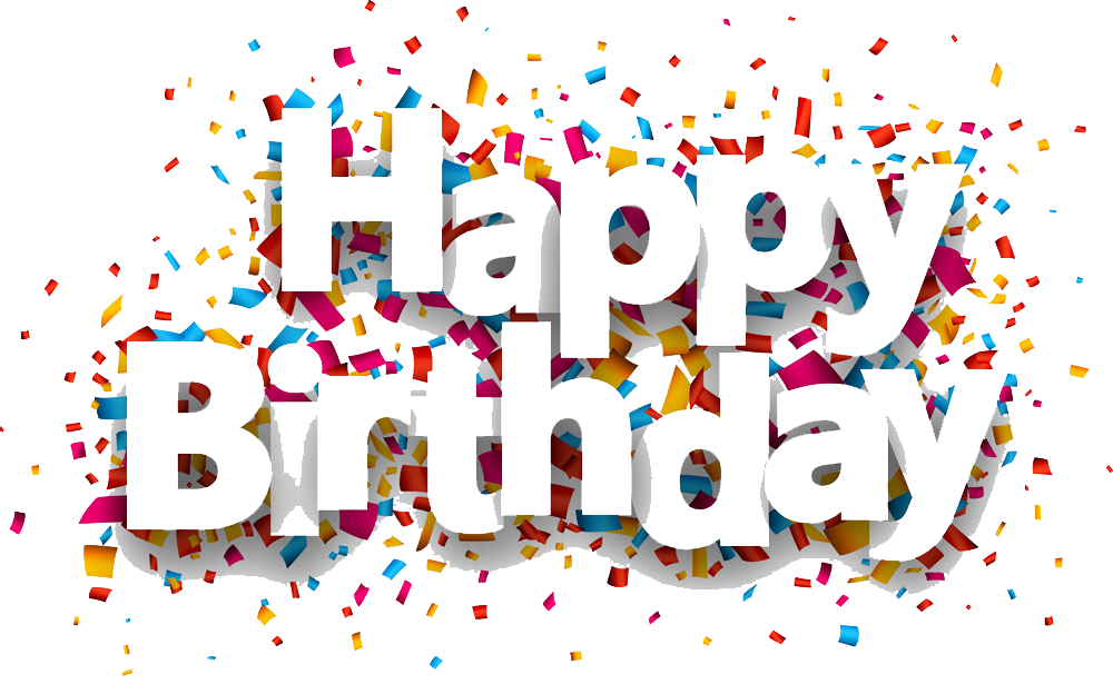 happy birthday png birthday party blaster confetti png design #9272