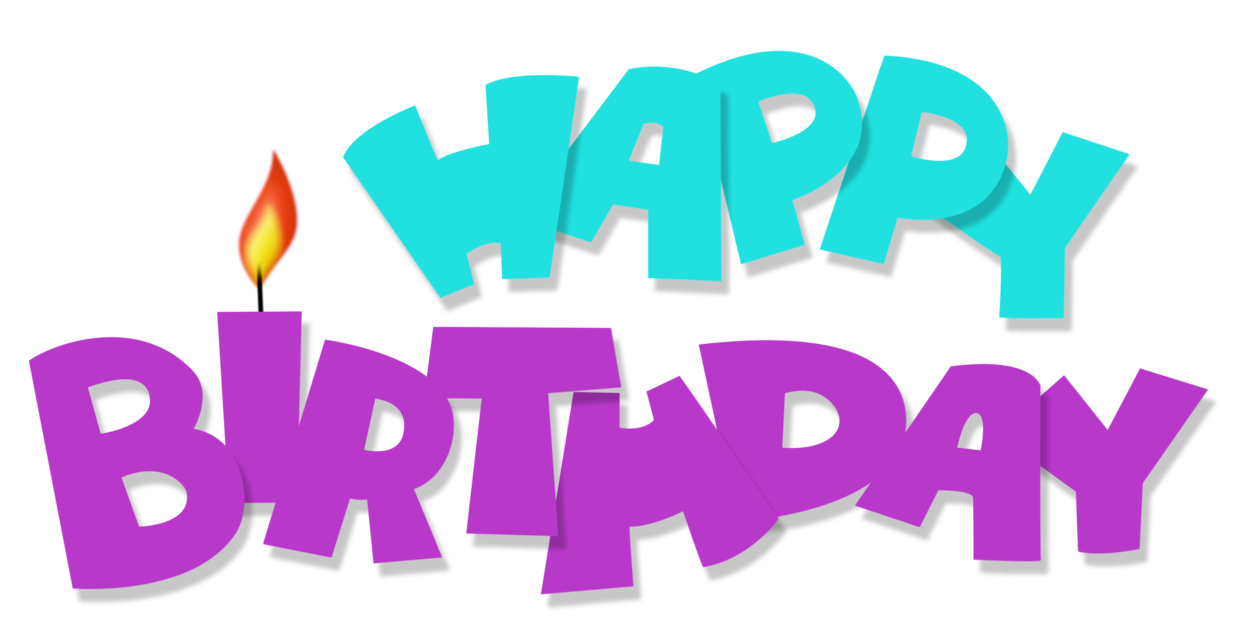 happy birthday png clipart best #9242
