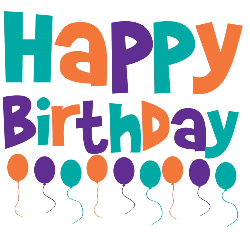 happy birthday png clipart best #9257