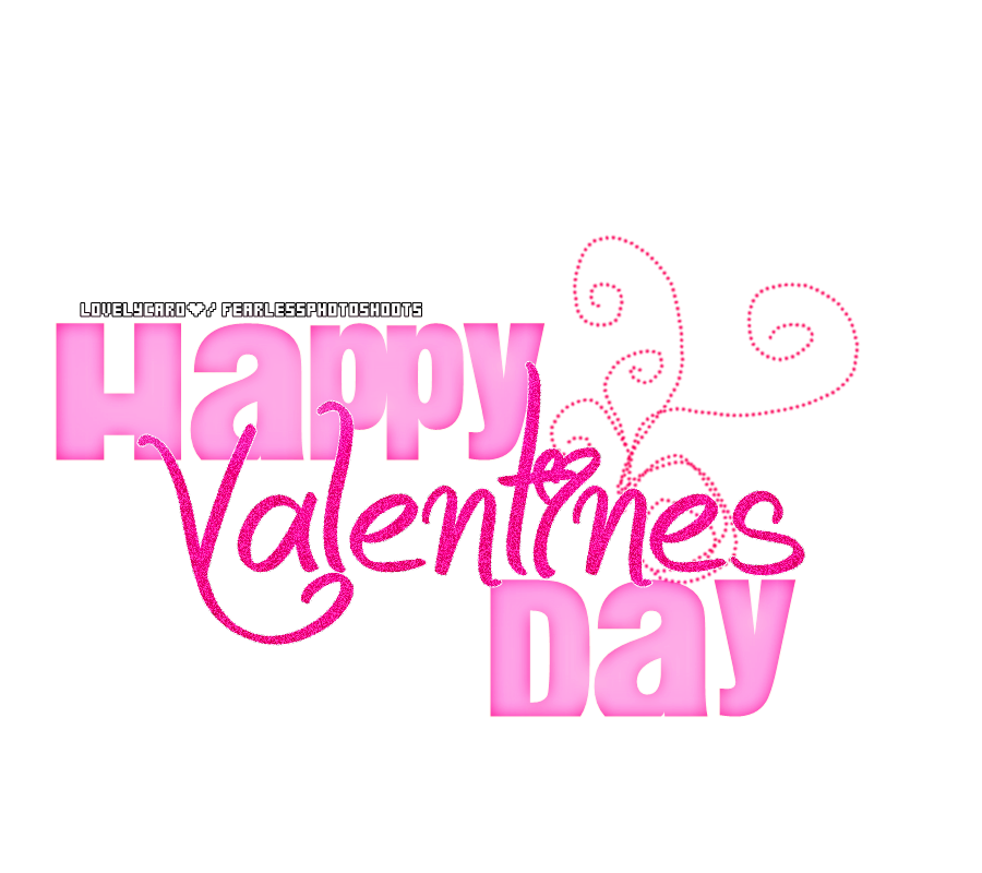 happy valentines day texto png lovethepink deviantart #18342