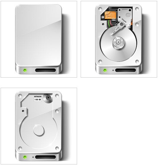 harddisk hard disk icon png material #37372