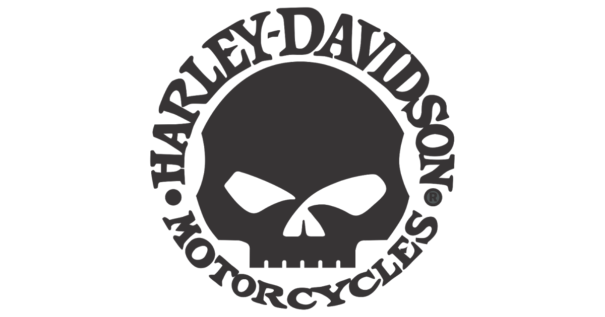 harley davidson skull logo png #4926