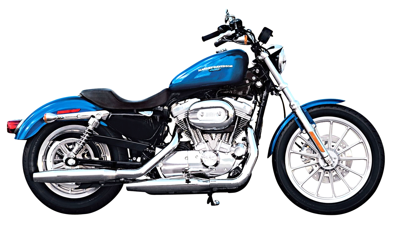 harley davidson blue motorcycle bike png image pngpix #21620