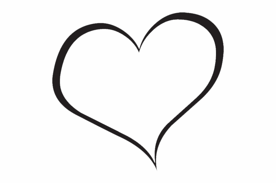 red heart clipart heart clipart black and white png #27638