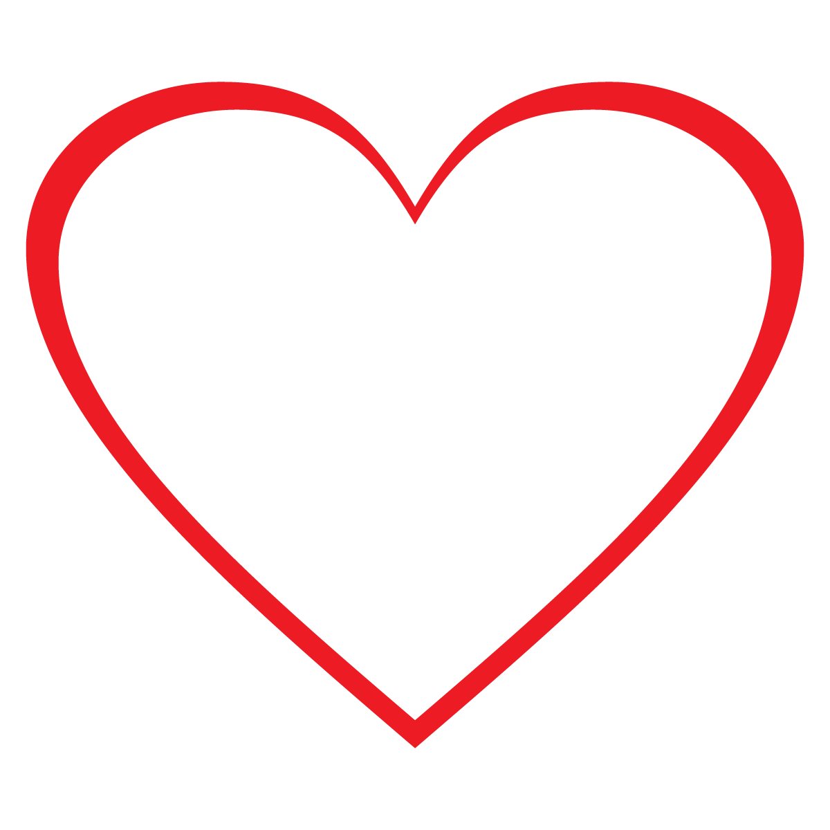 Red Heart PNG Transparent Images Free Download, Vector Files