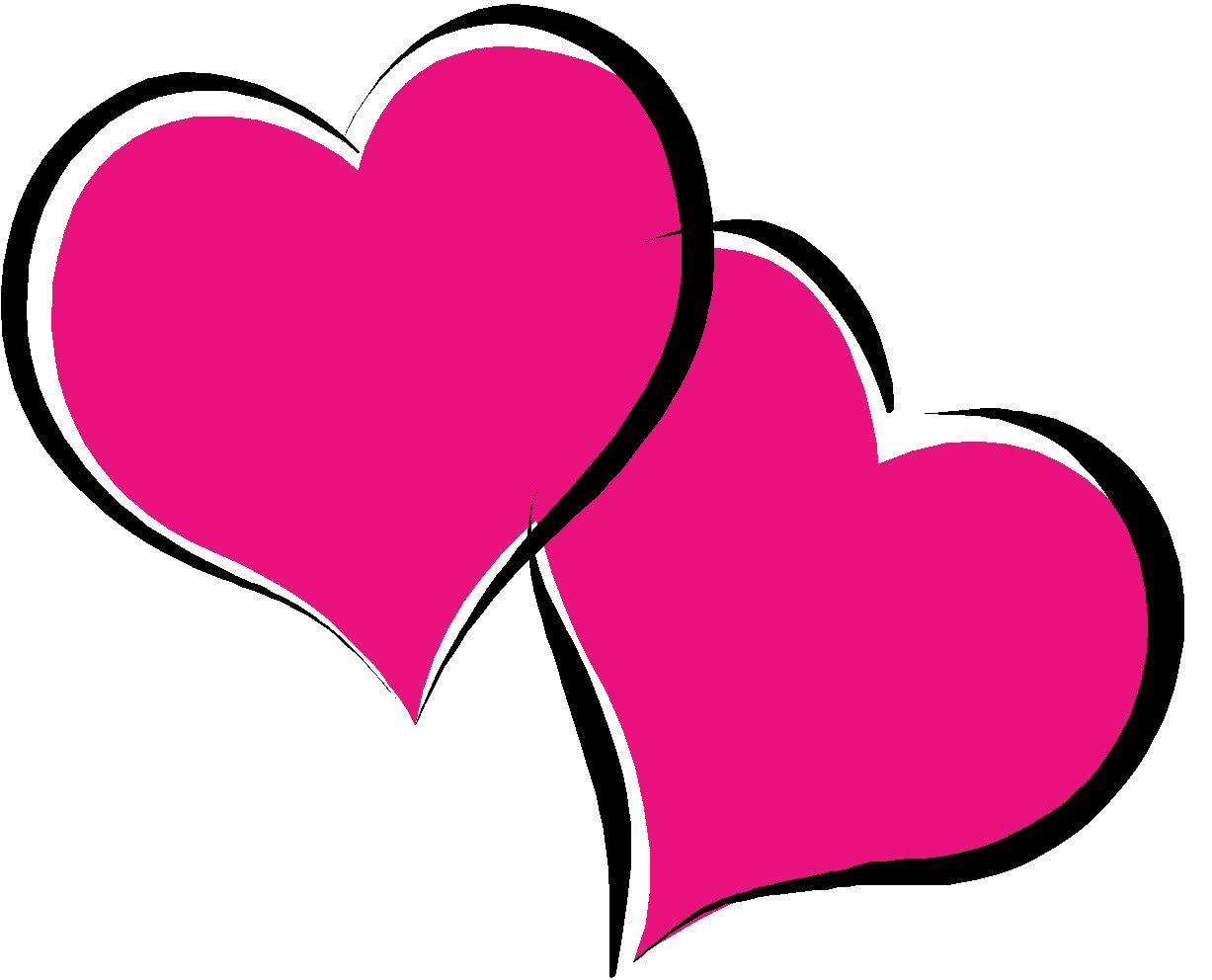 heart pink clipart images #14313