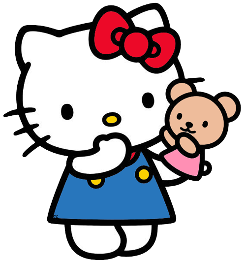 Get Your Hello Kitty Custom T-shirts Or Phone Cases - Angry Hello Kitty -  Free Transparent PNG Clipart Images Download