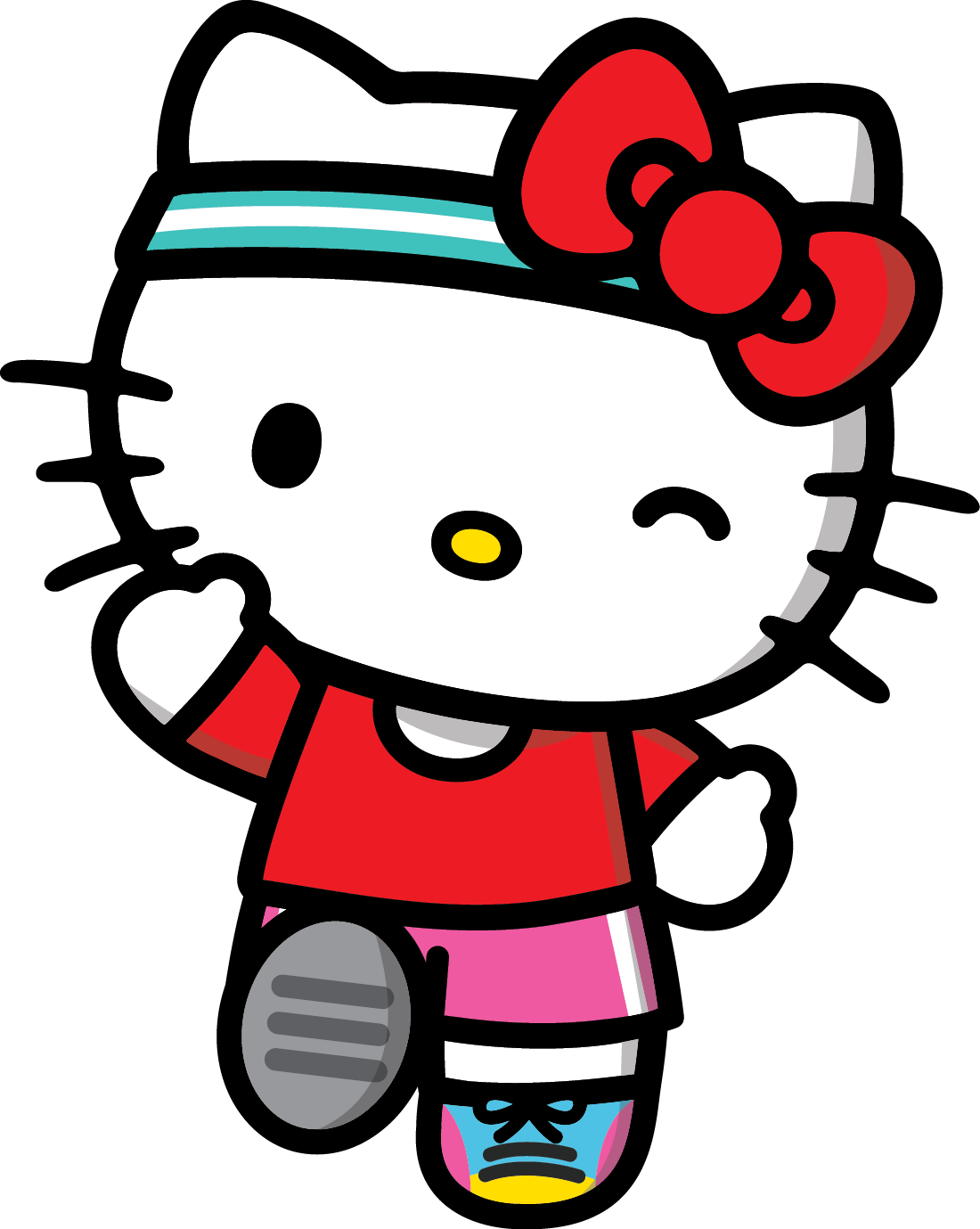 image result for hello kitty running logo inspiration #27948