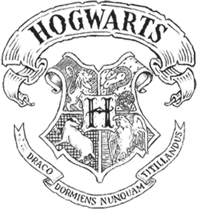 drawn logo hogwarts pencil color drawn logo hogwarts #7930