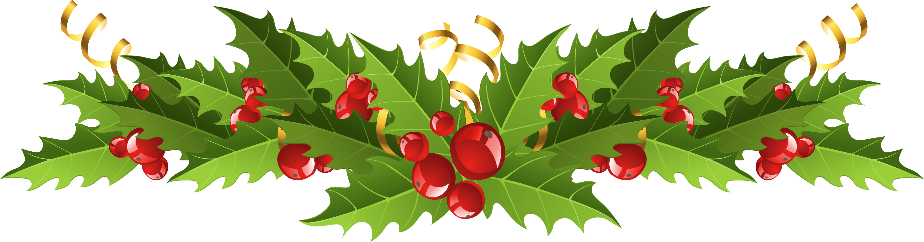 holly, mistletoe cliparts transparent download clip #28130