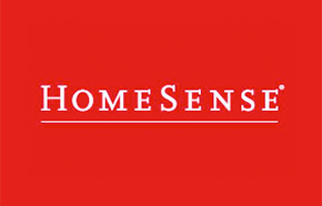 homesense brand on red background logo png #160