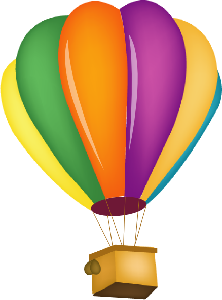 hot air balloon clip art clkerm vector clip art #21234