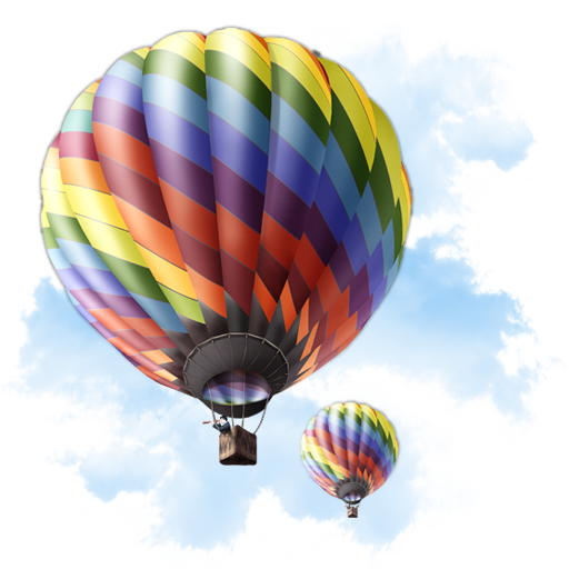 hot air balloon icon icons download 21274