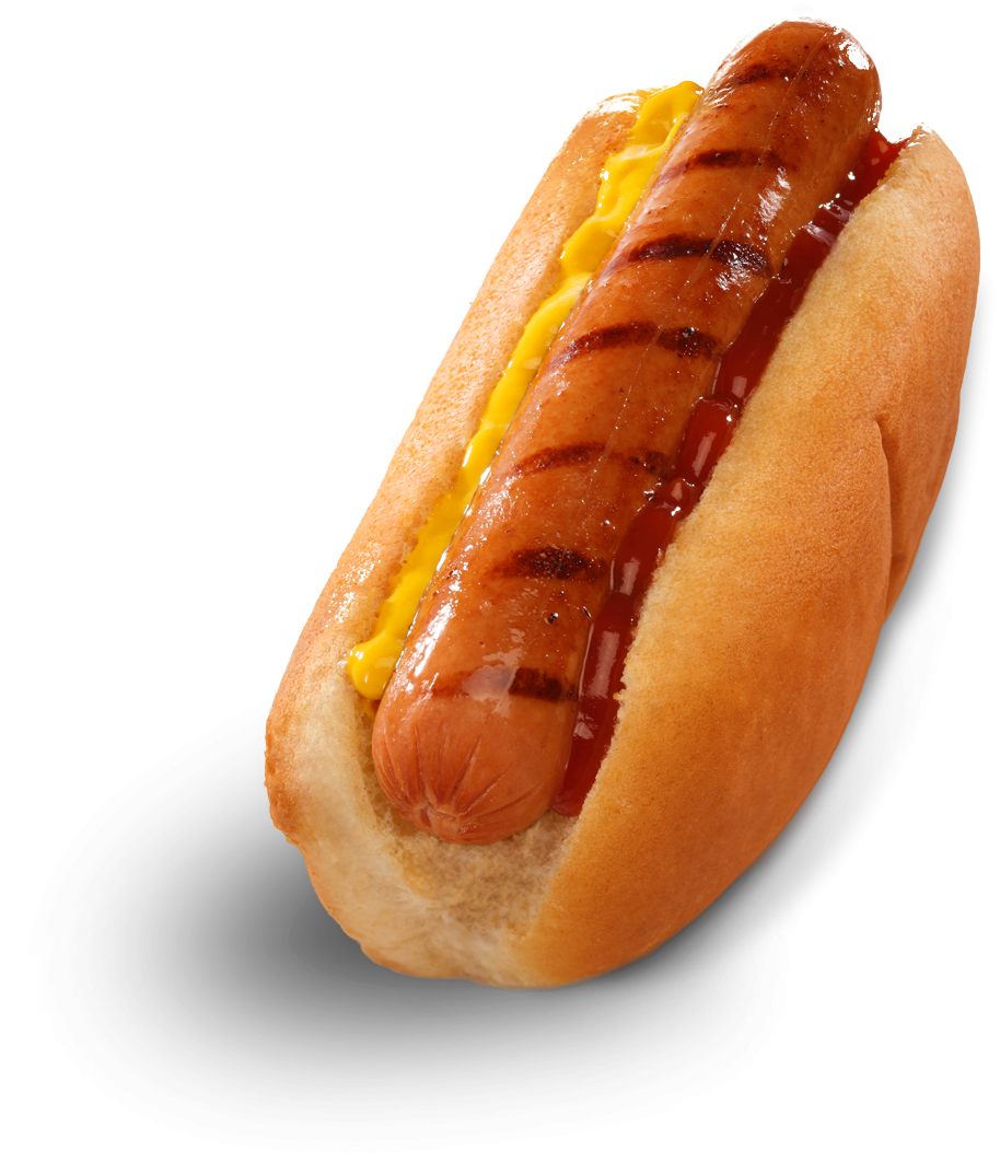 hot dog, kid meals back yard burgers #17616
