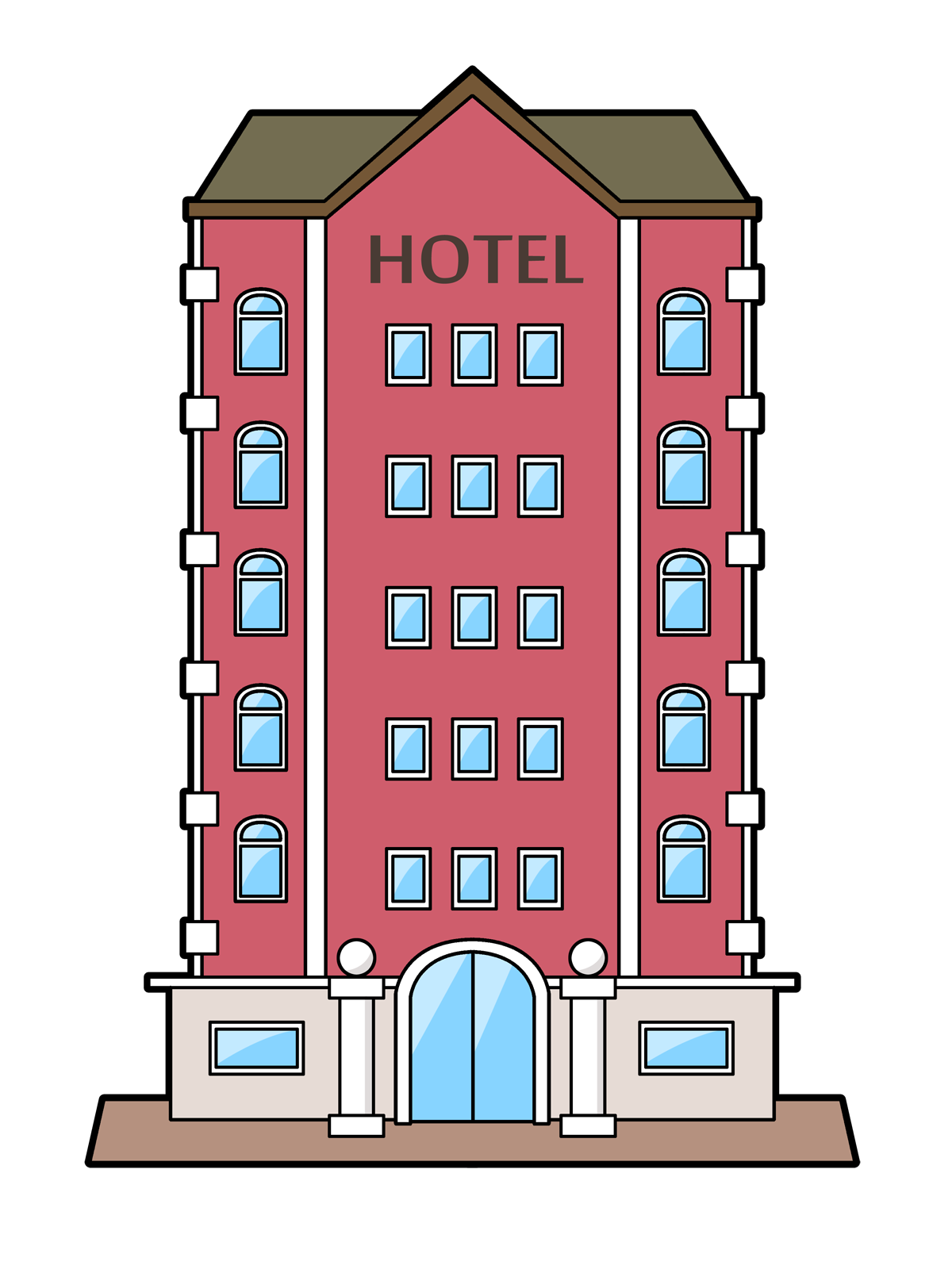 hotel clipart logo transparent #41822