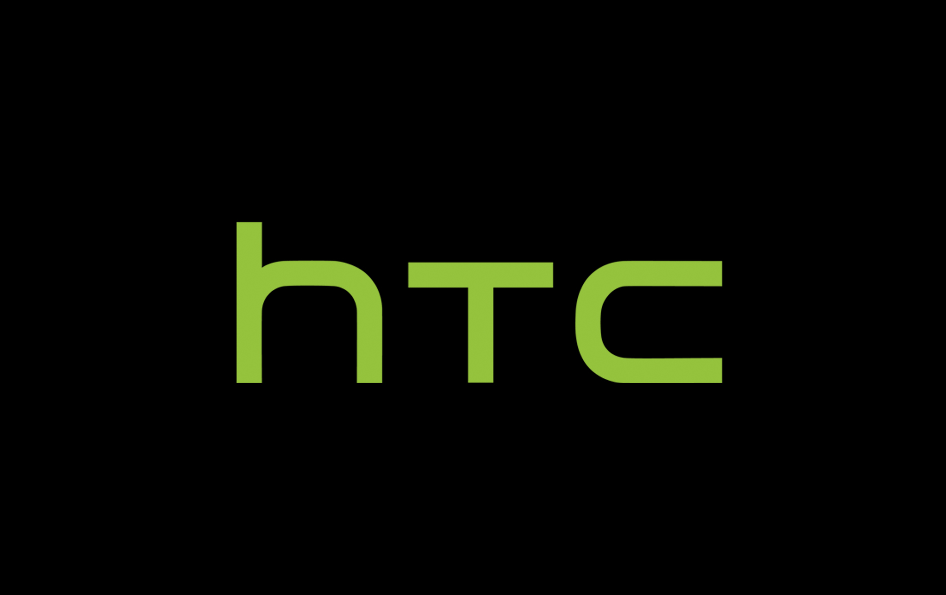 green htc text on black background #433