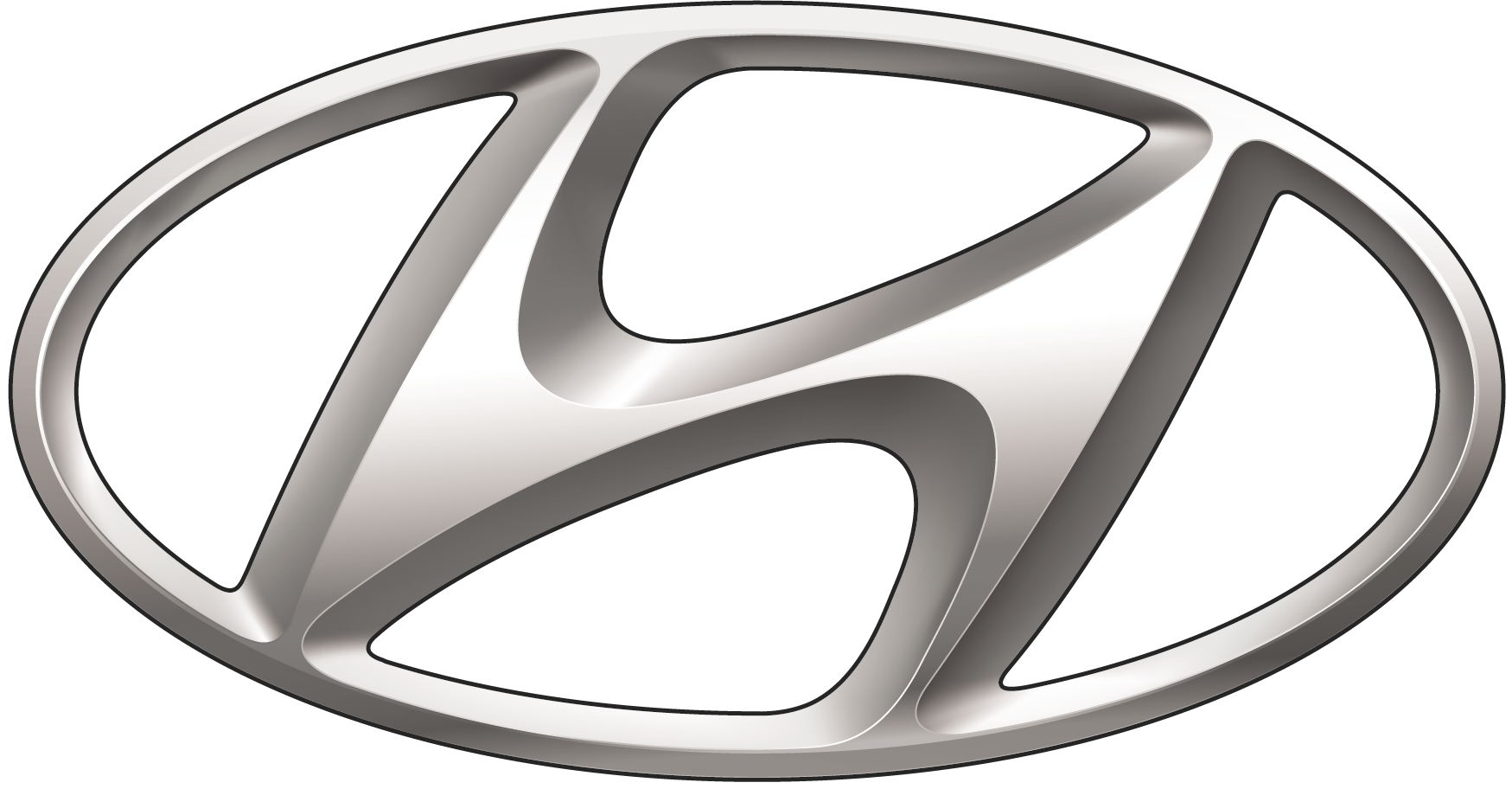 hyundai silver logo png #346